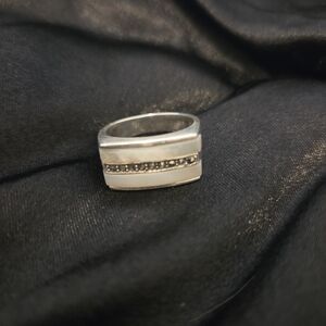 Hi Ho Silver!  925 Silver and Opal Ring - Size 9